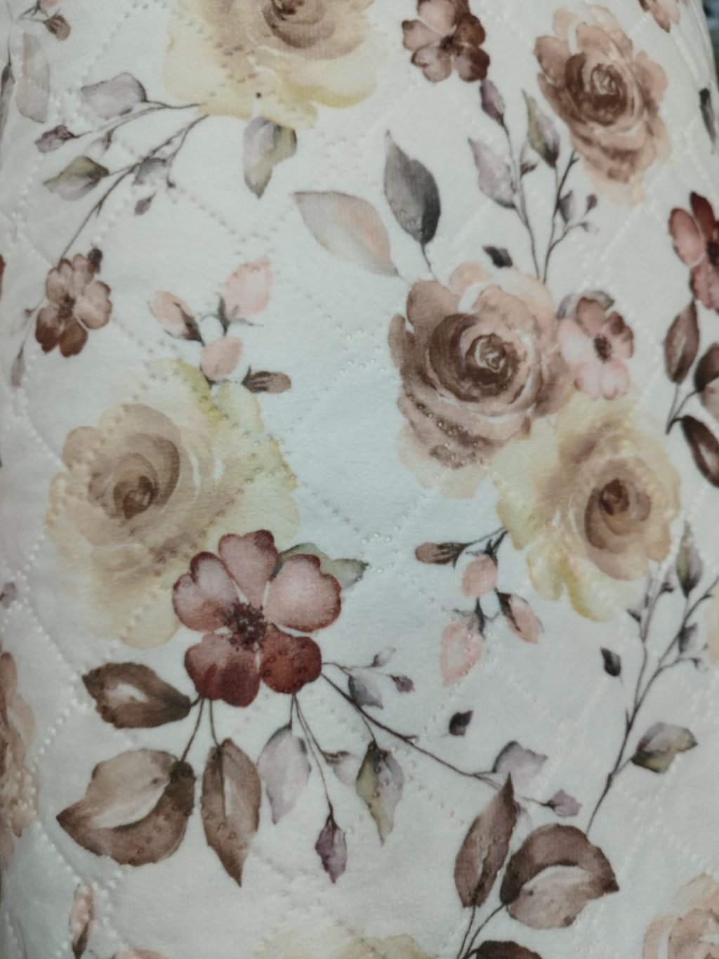 Acolchoado térmico flores;