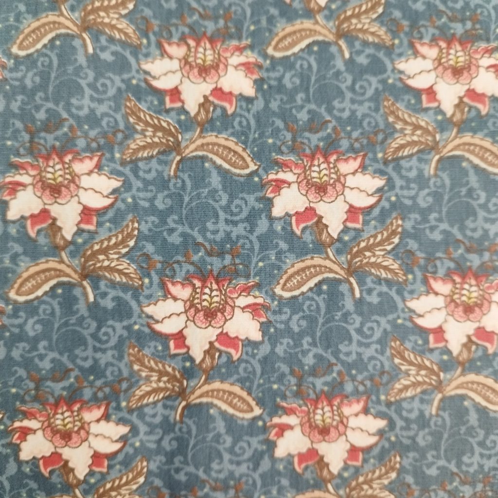 Tricoline Floral Arabesque Jacobean