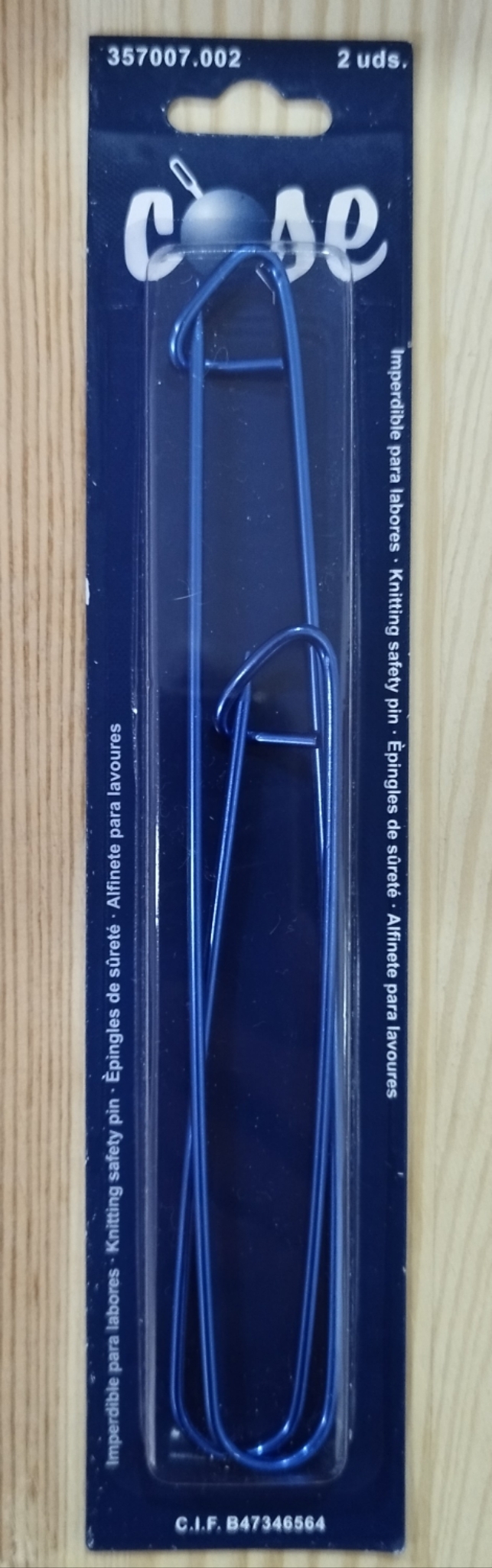 Agulhas para descanso de malhas