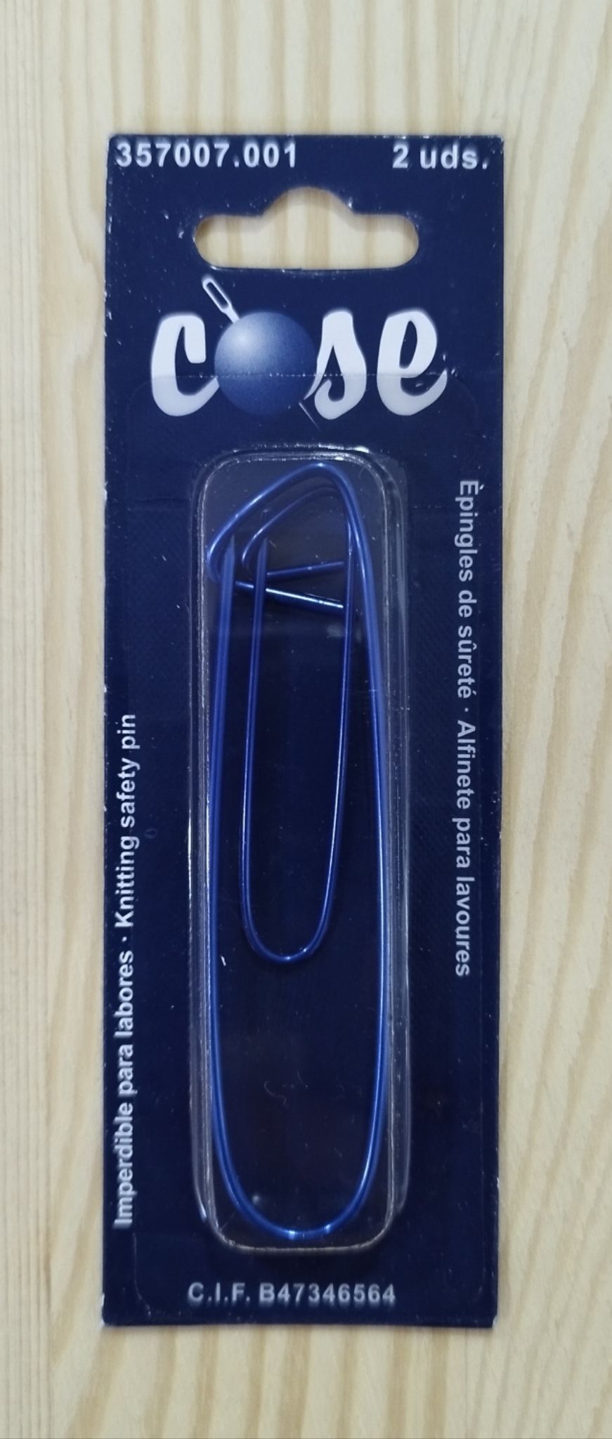 Agulhas para descanso de malhas