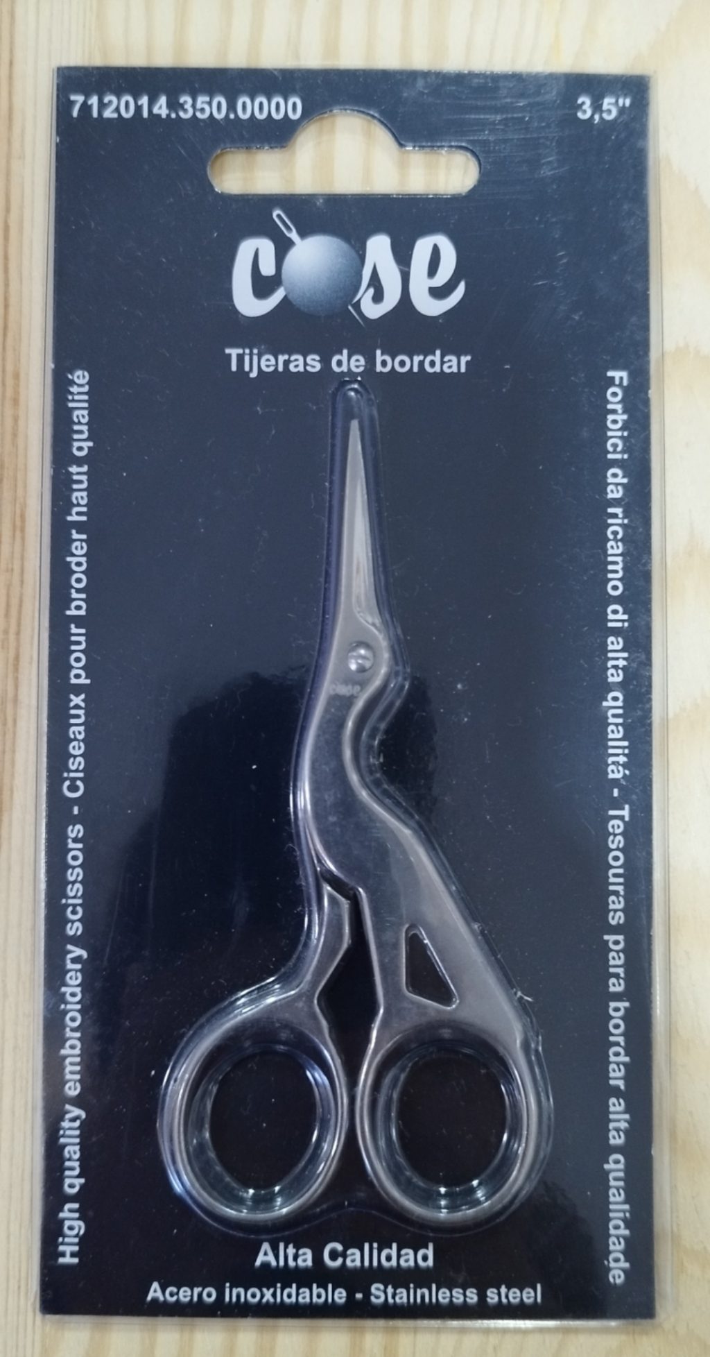 Tesoura bordar nº3.5