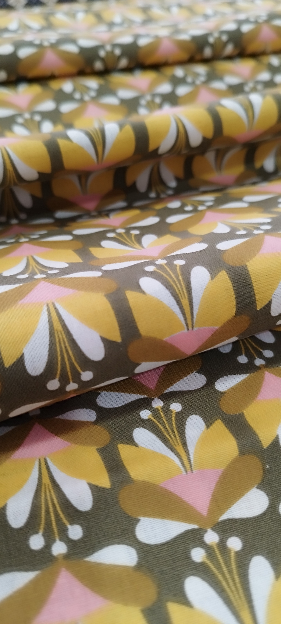 Tecido algodão estampado